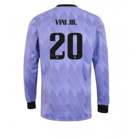 Herren Fußballbekleidung Real Madrid Vinicius Junior #20 Auswärtstrikot 2022-23 Langarm